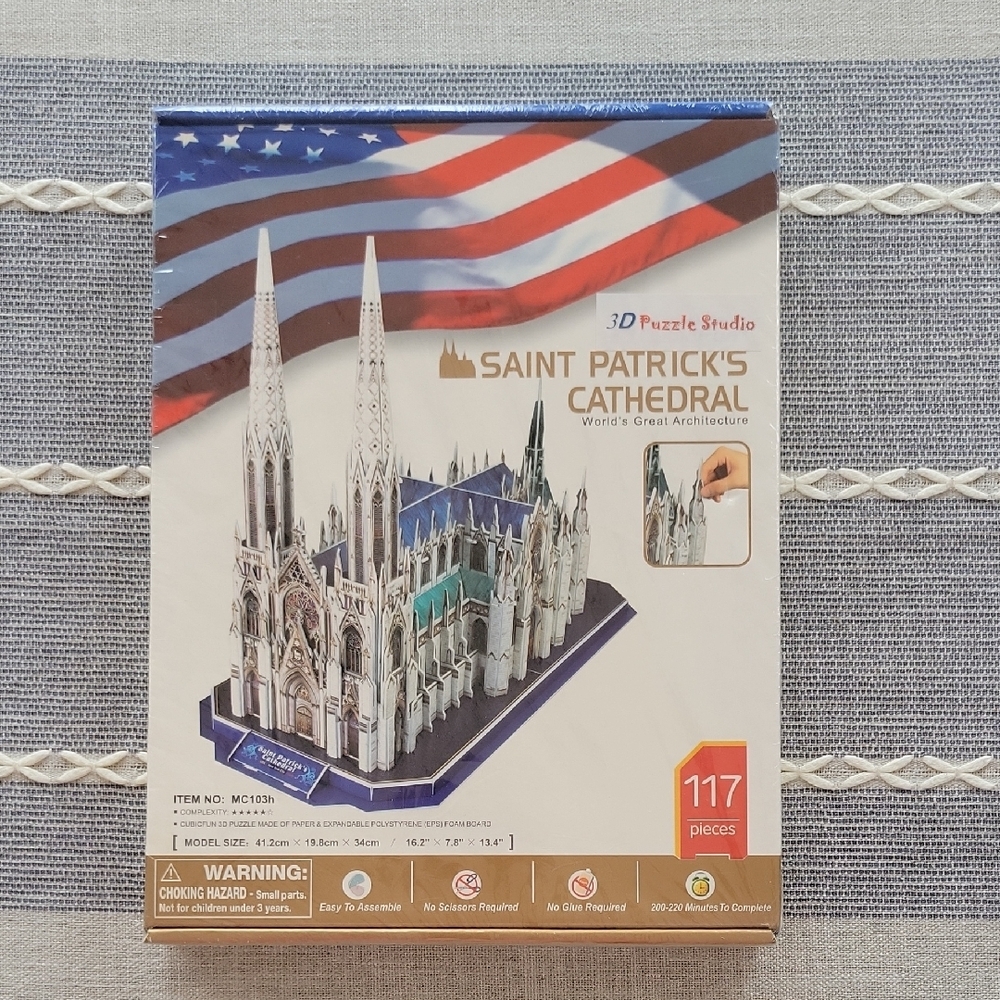 Saint Patrick's Cathedral 3D Puzzle